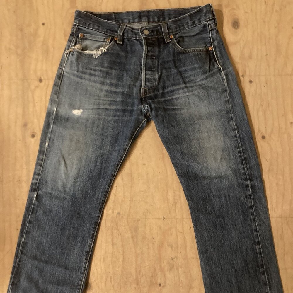 Vintage 501 Levi's Jeans-Natural Vintage Distress and Wear